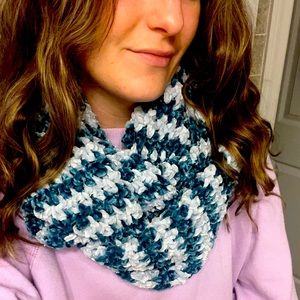 Handmade Crochet Infinity Scarf